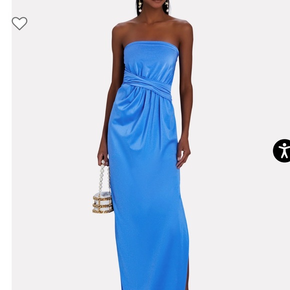 Baobab Collection Dresses | Baobab Biel Strapless Jersey Maxi Dress Nwot | Color: Blue | Size: Xs | Haleylwang's Closet